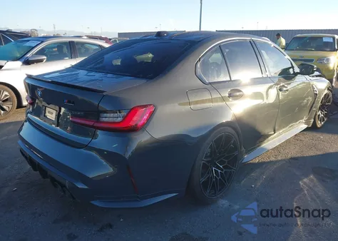 2024 BMW M3 Competition z USA, uszkodzony, nr VIN WBS33AY01RFT52215